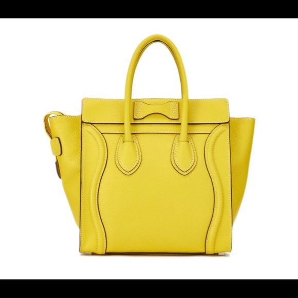 Yellow Celine Bag - Picture 4 of 6